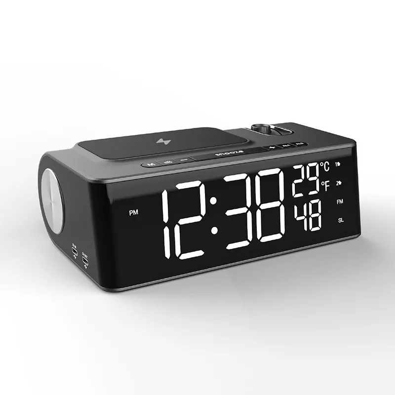 Cur a Digital Horologium Radio cum Wireless dato perfecto additione ad cubiculum tuum